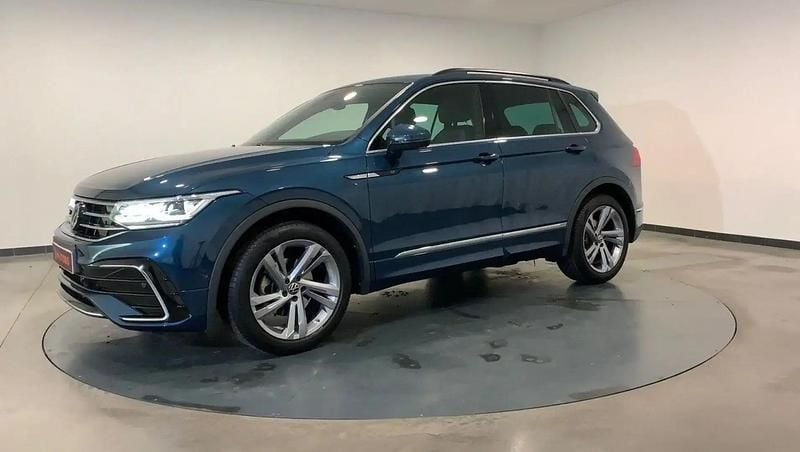 Bleu Occasion 2022 VW Tiguan R-line SUV | 31 990 € (Bon prix) - Image 1/4