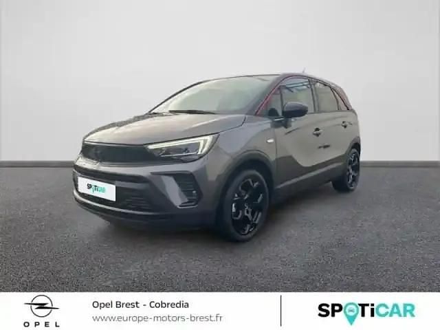 Gris vulkan métallisé/toit noir Occasion 2023 Opel Crossland X SUV | 18 990 € (Prix juste) - Image 1/4