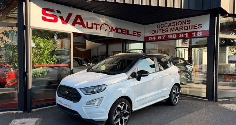 Blanc Utilisé 2018 Ford Ecosport ST-Line SUV | 14 990 € (Prix juste) - Image 1/4