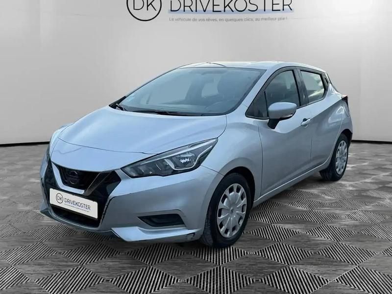 Gris Occasion 2019 Nissan Micra Acenta Berline | 8 490 € (Super prix) - Image 1/4