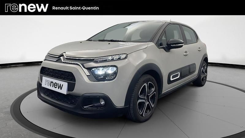 Beige Occasion 2020 Citroën C3 Feel Citadine | 9 490 € (Prix assez cher) - Image 1/4