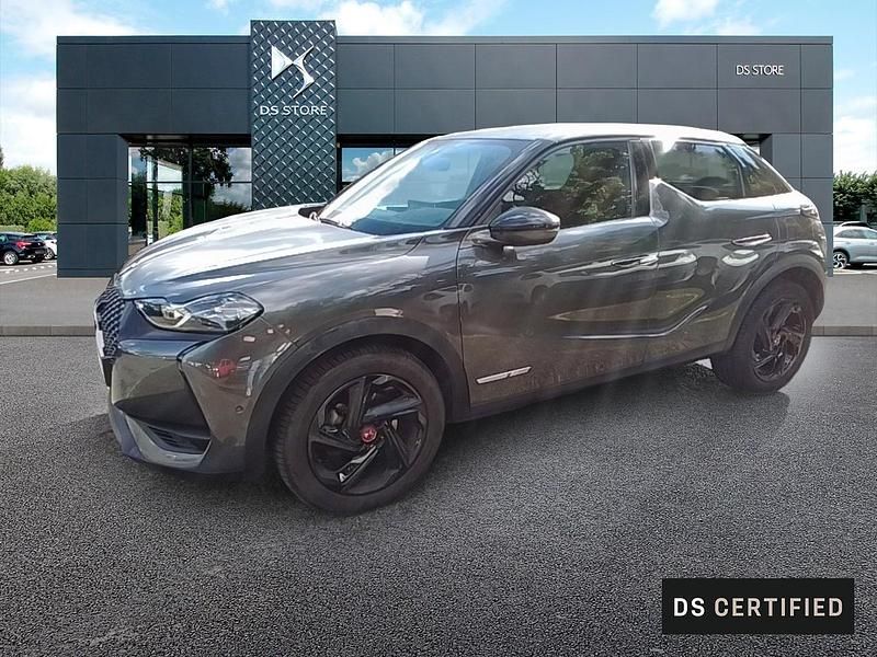 Gris Utilisé 2021 DS Automobiles DS3 Crossback Performance Line Plus SUV | 19 189 € (Prix juste) - Image 1/4