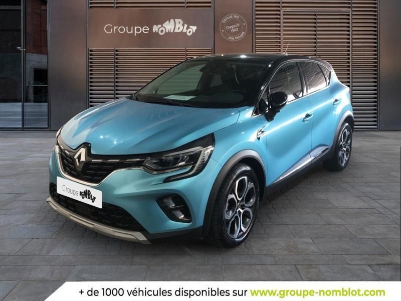 Bleu Utilisé 2021 Renault Captur Intens SUV | 17 489 € (Prix juste) - Image 1/3