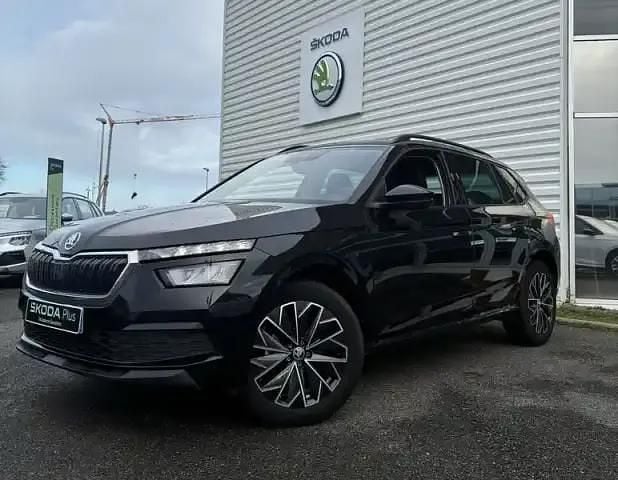 Noir Occasion 2022 Skoda Kamiq SUV | 17 355 € (Super prix) - Image 1/4