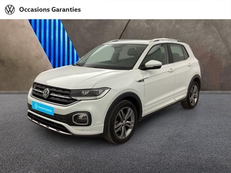 Blanc pur Occasion 2020 VW T-Cross R-line SUV | 18 990 € (Bon prix) - Image 1/4