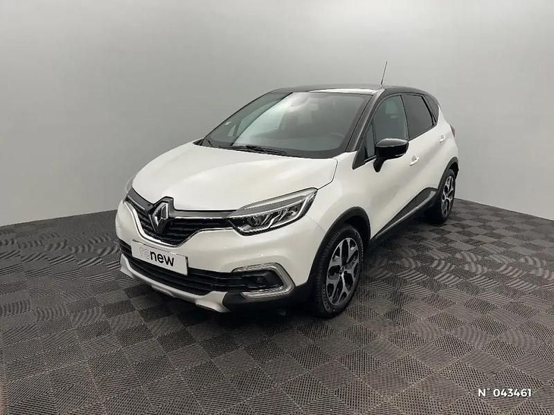 Blanc Occasion 2019 Renault Captur Intens SUV | 15 580 € (Prix juste) - Image 1/4