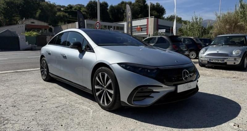 Gris Utilisé 2021 Mercedes EQS450+ AMG line Berline | 84 990 € (Prix cher) - Image 1/4