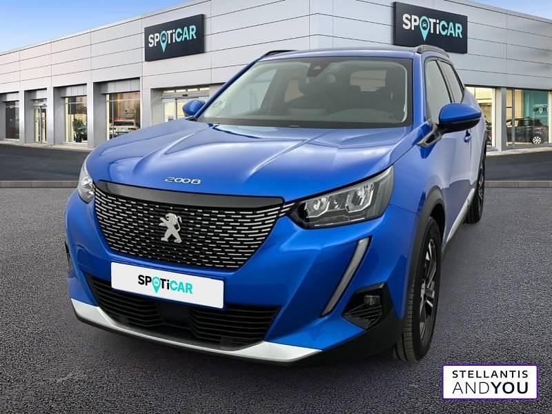Bleu Utilisé 2022 Peugeot 2008 Allure SUV | 18 990 € (Prix juste) - Image 1/4