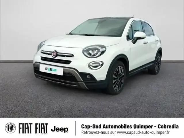 Blanc gelato pastel Occasion 2021 Fiat 500X Cross SUV | 15 990 € (Prix assez cher) - Image 1/4