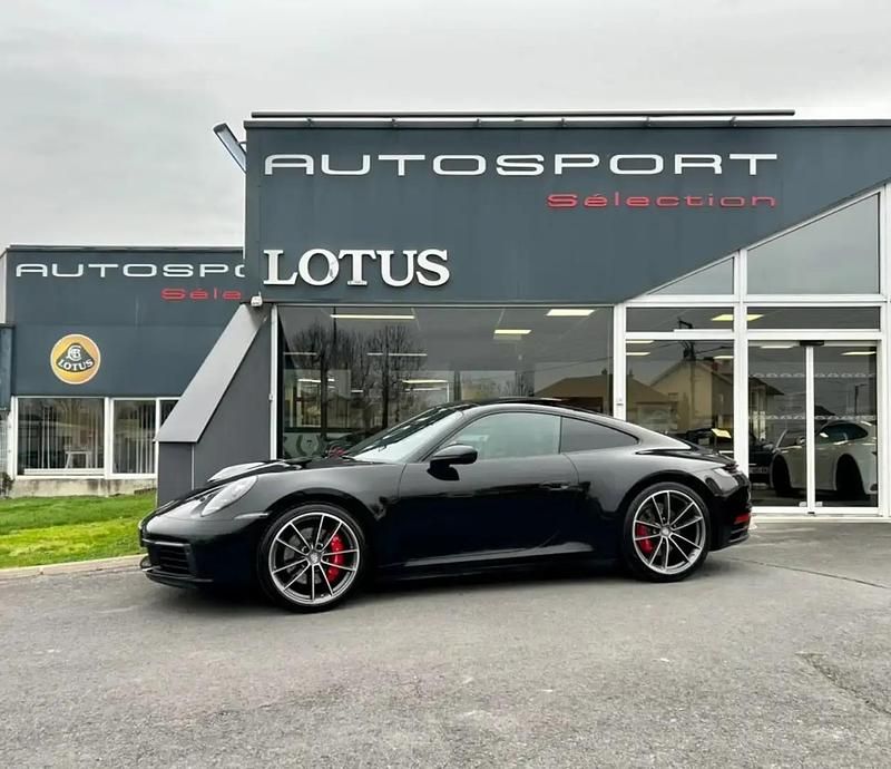 Noir Occasion 2019 Porsche 911 Carrera S Coupé | 123 900 € (Super prix) - Image 1/4