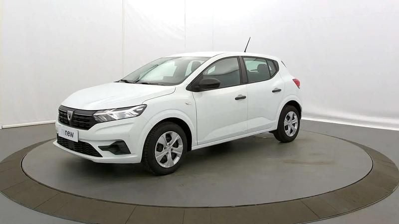 Blanc Utilisé 2022 Dacia Sandero Essentiel Citadine | 10 880 € (Super prix) - Image 1/4