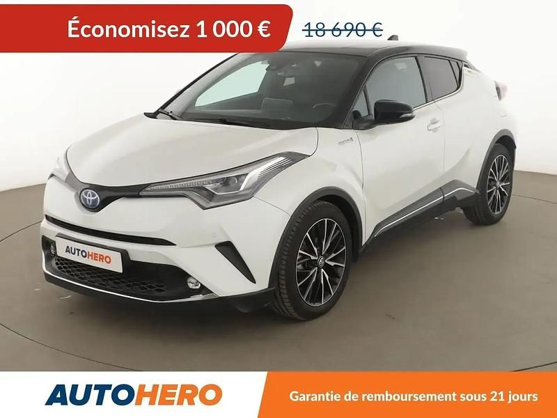 Blanc Occasion 2018 Toyota C-HR SUV | 17 690 € (Bon prix) - Image 1/2