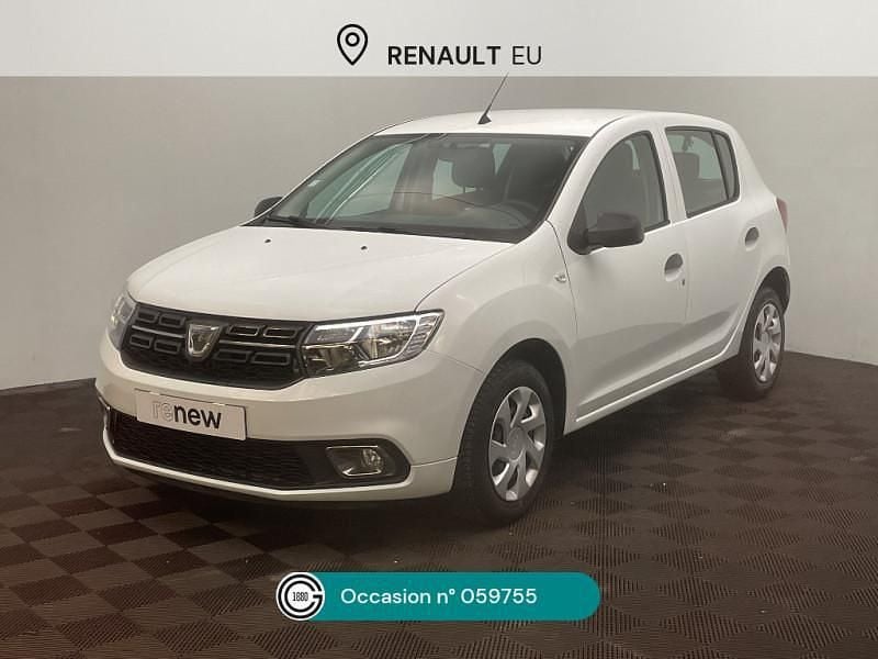 Blanc Utilisé 2020 Dacia Sandero Essentiel Citadine | 9 490 € (Prix juste) - Image 1/4