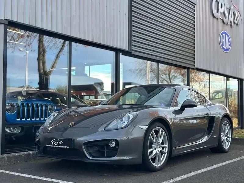 Gris Occasion 2015 Porsche Cayman Coupé | 47 990 € - Image 1/4