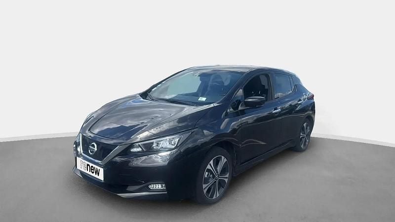 Noir Utilisé 2021 Nissan Leaf Tekna Citadine | 16 350 € - Image 1/4