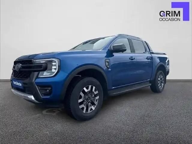 Occasion Ford Ranger S 281 ch (206 kW) 2025 Peinture métallisée : bleu lightning Pick-up