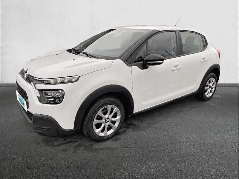 Blanc Utilisé 2022 Citroën C3 Feel Citadine | 11 990 € (Prix juste) - Image 1/4