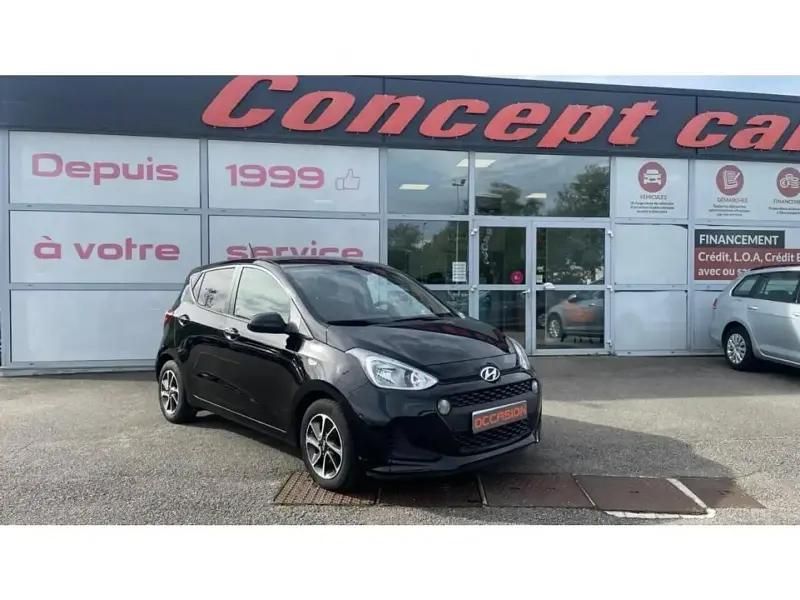 Noir Utilisé 2019 Hyundai i10 Citadine | 11 490 € (Bon prix) - Image 1/4