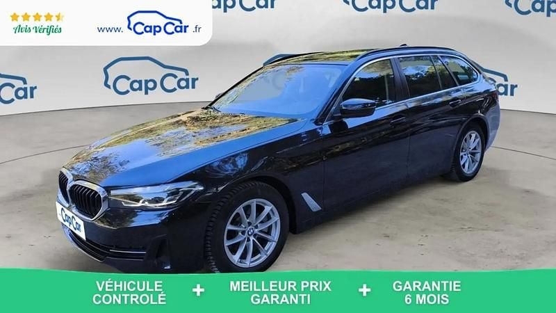 Noir Utilisé 2021 BMW 520 Break | 35 990 € (Prix juste) - Image 1/4