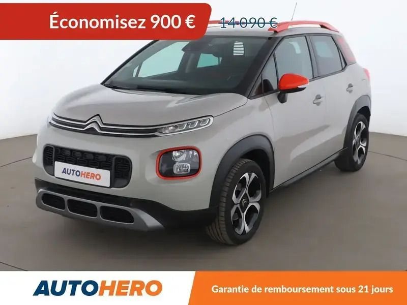 Gris Utilisé 2019 Citroën C3 Aircross PureTech SUV | 13 190 € (Bon prix) - Image 1/2