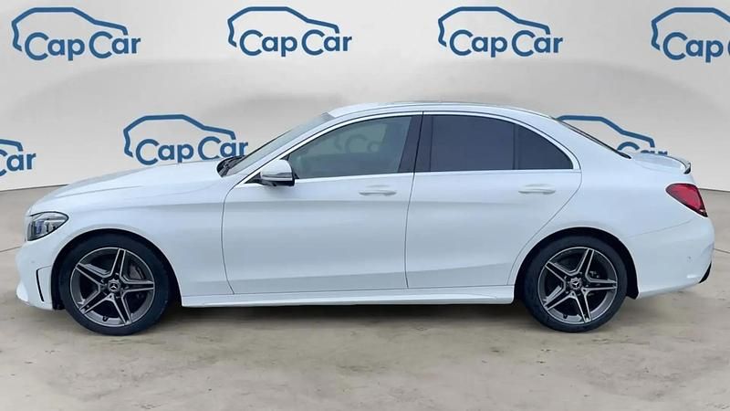 Occasion Mercedes C220 AMG line 194 ch (142 kW) 2019 Blanc Berline