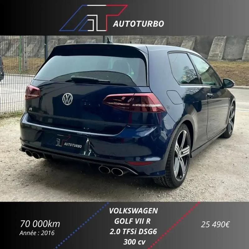 Occasion VW Golf VII R 305 ch (224 kW) 2016 Bleu Berline