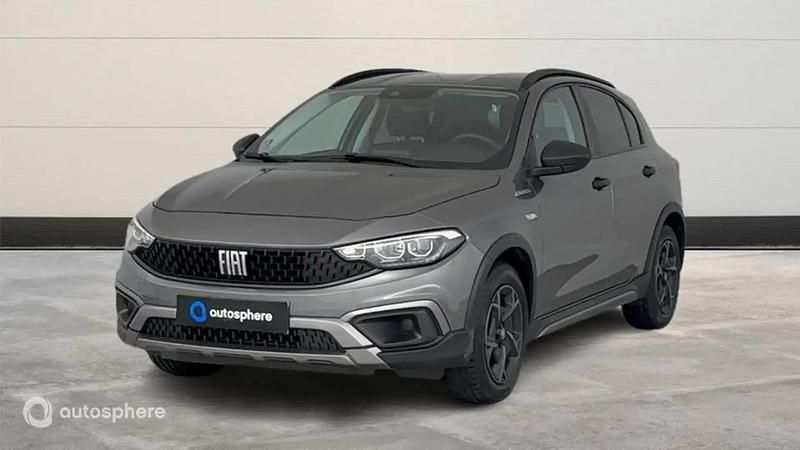 Gris Occasion 2022 Fiat Tipo Cross Berline | 14 299 € (Prix juste) - Image 1/4