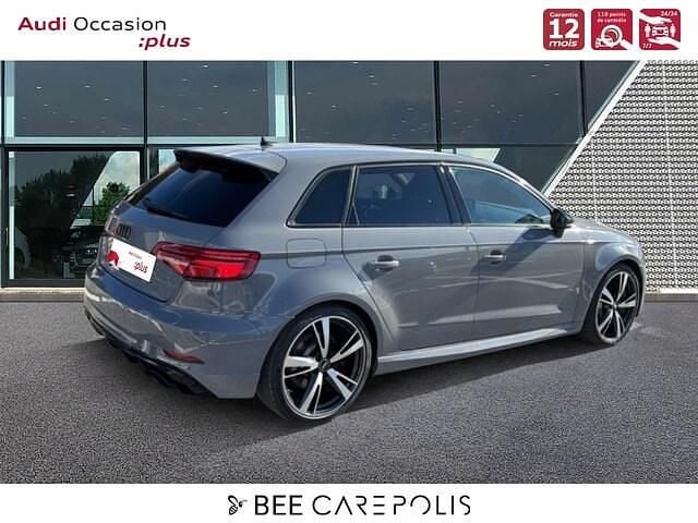 Occasion Audi RS3 Sportback Design 400 ch (294 kW) 2019 Gris nardo Citadine