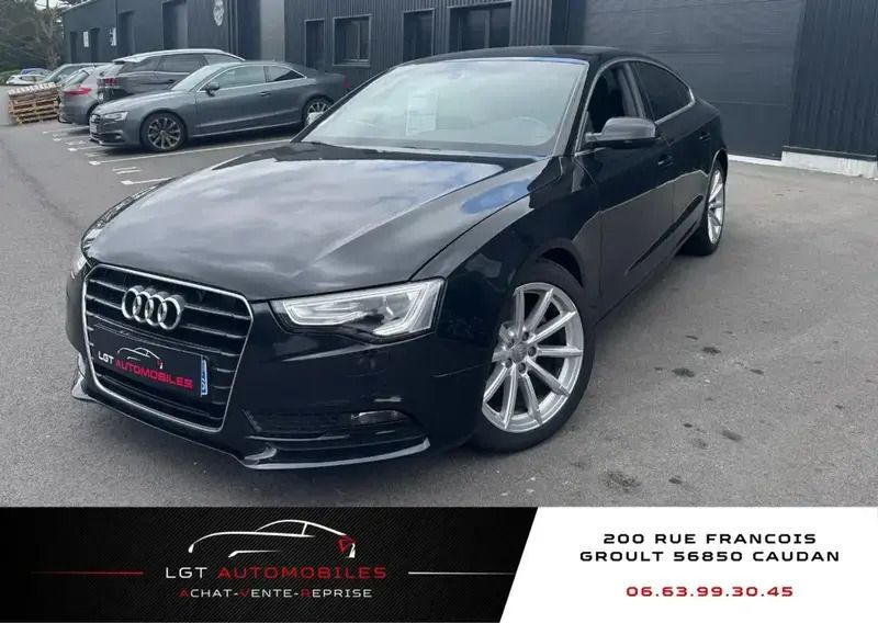 Noir Utilisé 2016 Audi A5 Ambition Coupé | 18 990 € (Prix juste) - Image 1/4