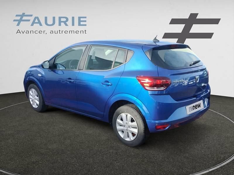Occasion Dacia Sandero Comfort 2022 Bleu Citadine