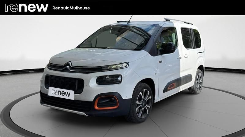 Blanc Utilisé 2020 Citroën Berlingo Shine Monospace | 18 999 € (Prix assez cher) - Image 1/4
