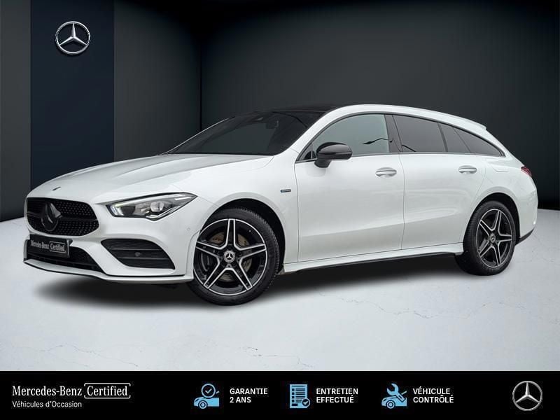 Blanc Utilisé 2021 Mercedes CLA250 Shooting Brake Break | 33 989 € (Prix juste) - Image 1/3