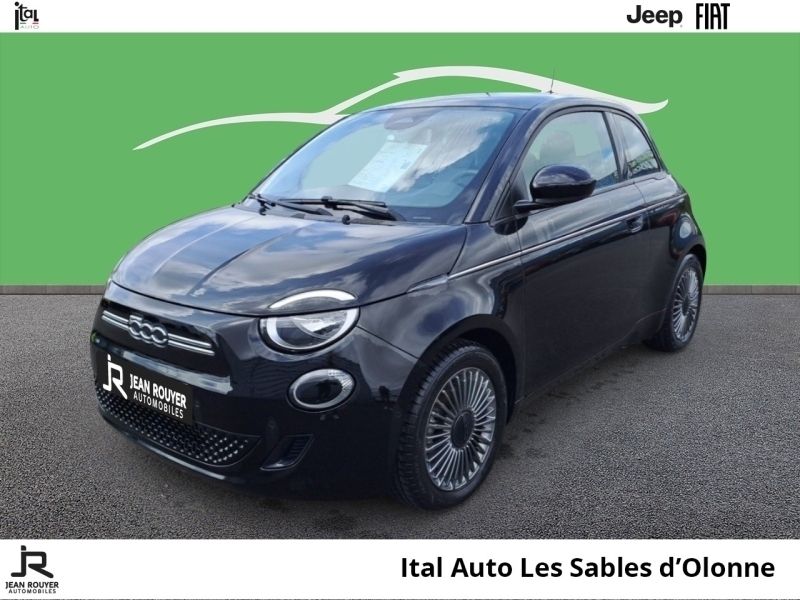 Noir Utilisé 2022 Fiat 500e Berline | 14 990 € (Super prix) - Image 1/4