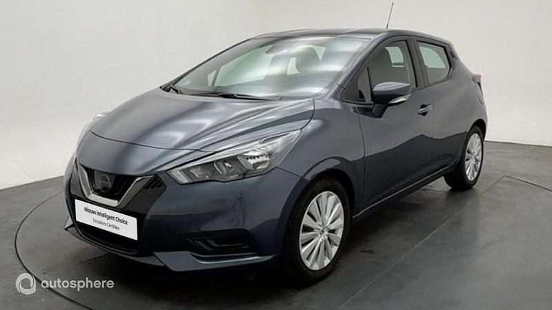 Gris Utilisé 2022 Nissan Micra Citadine | 13 480 € (Prix juste) - Image 1/4