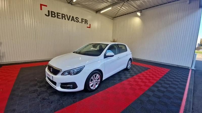 Blanc Utilisé 2021 Peugeot 308 Business-Line Berline | 11 690 € (Bon prix) - Image 1/4