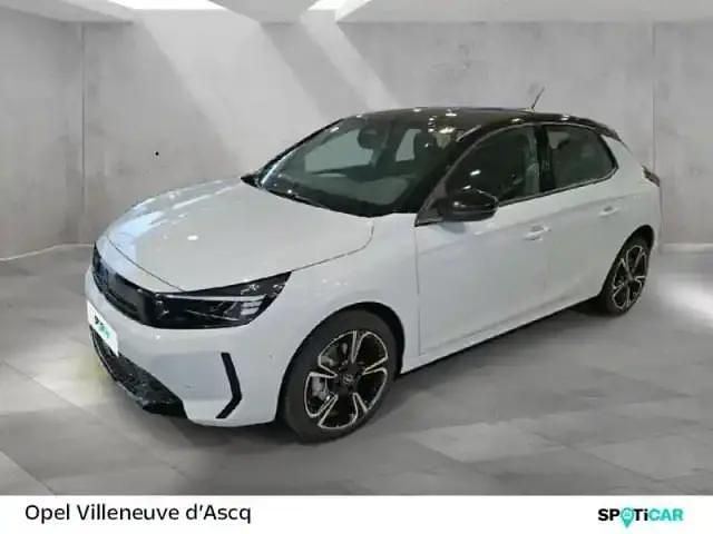 Occasion Opel Corsa GSe 2025 Blanc kontur métallisé/toit noir karbon Berline