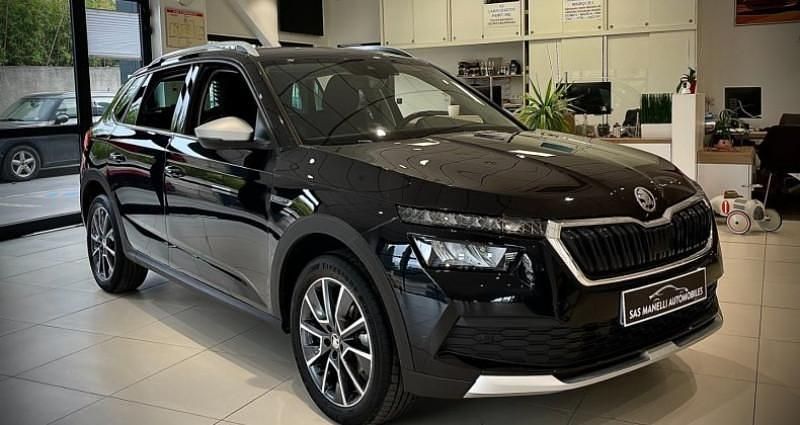 Occasion Skoda Kamiq ScoutLine 110 ch (80 kW) 2022 Noir SUV