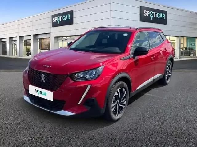 Rouge Occasion 2022 Peugeot e-2008 Allure SUV | 17 090 € (Prix juste) - Image 1/4
