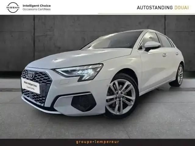 Blanc Utilisé 2020 Audi A3 Sportback Design Berline | 23 990 € - Image 1/4