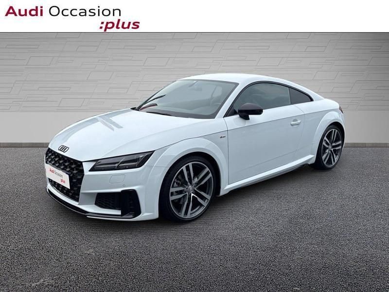 Blanc glacier métallisé Utilisé 2022 Audi TT S-Line Cabriolet | 40 900 € - Image 1/4