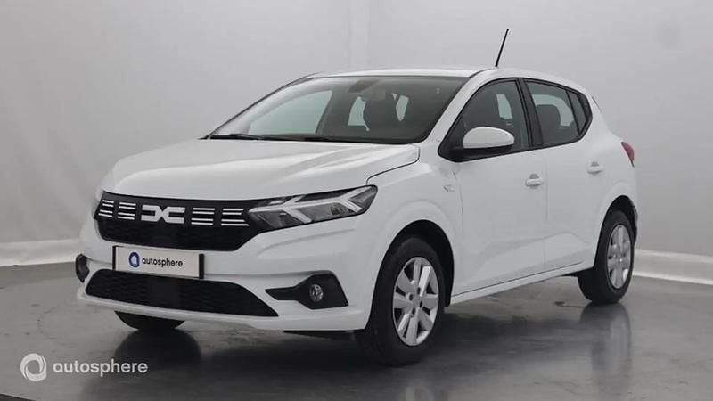Blanc Utilisé 2023 Dacia Sandero Expression Citadine | 13 499 € (Bon prix) - Image 1/4