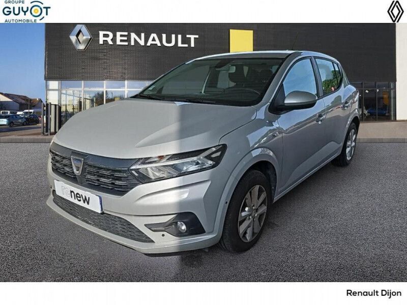Gris Utilisé 2022 Dacia Sandero Comfort Citadine | 13 480 € (Prix juste) - Image 1/4
