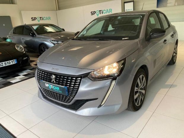 Gris Utilisé 2023 Peugeot 208 Active Citadine | 14 670 € (Prix assez cher) - Image 1/4