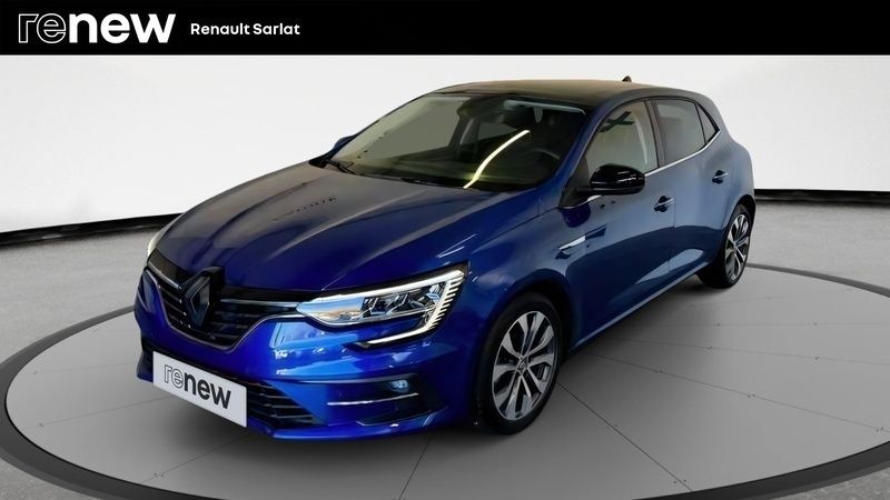 Bleu Utilisé 2024 Renault Mégane IV Techno Berline | 22 490 € (Prix juste) - Image 1/4