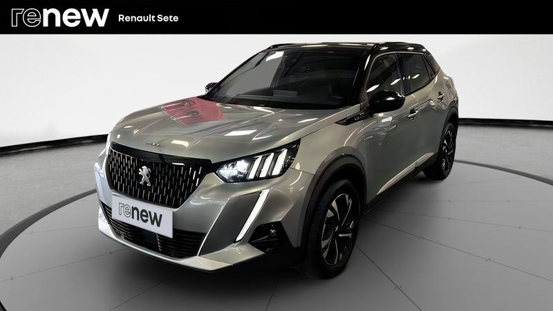 Gris Utilisé 2022 Peugeot 2008 GT SUV | 18 190 € (Super prix) - Image 1/4