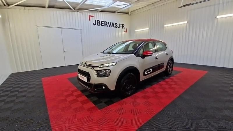 Beige Utilisé 2022 Citroën C3 Shine Citadine | 13 490 € (Prix juste) - Image 1/4