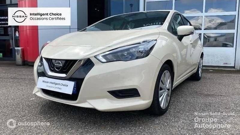 Occasion Nissan Micra Acenta 94 ch (69 kW) 2021 Beige Citadine