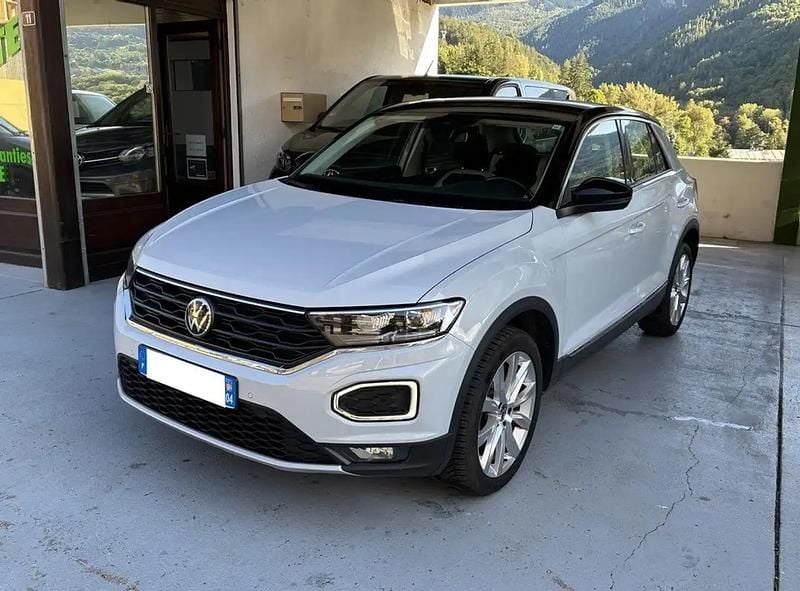 Blanc Utilisé 2020 VW T-Roc Business SUV | 22 900 € (Prix juste) - Image 1/4