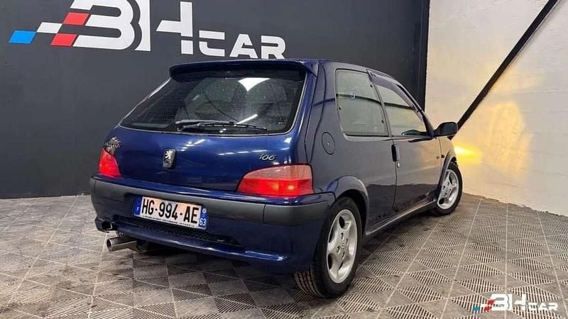 Occasion Peugeot 106 S16 118 ch (86 kW) 1998 Bleu Citadine