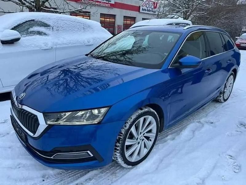 Bleu Occasion 2021 Skoda Octavia Style Break | 18 800 € (Prix juste) - Image 1/4
